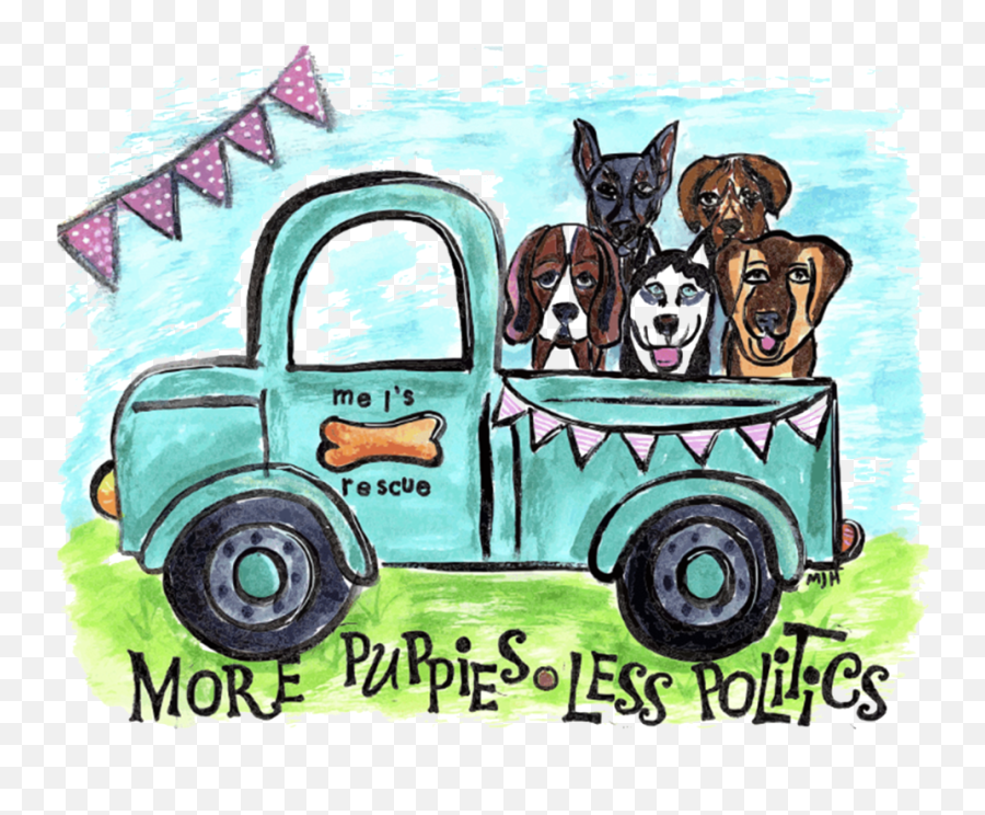 More Puppies Less Politics - Dog Emoji,Politics Png