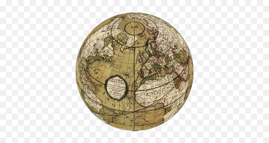 World Globe - Ancient World Map Globe Emoji,World Globe Png