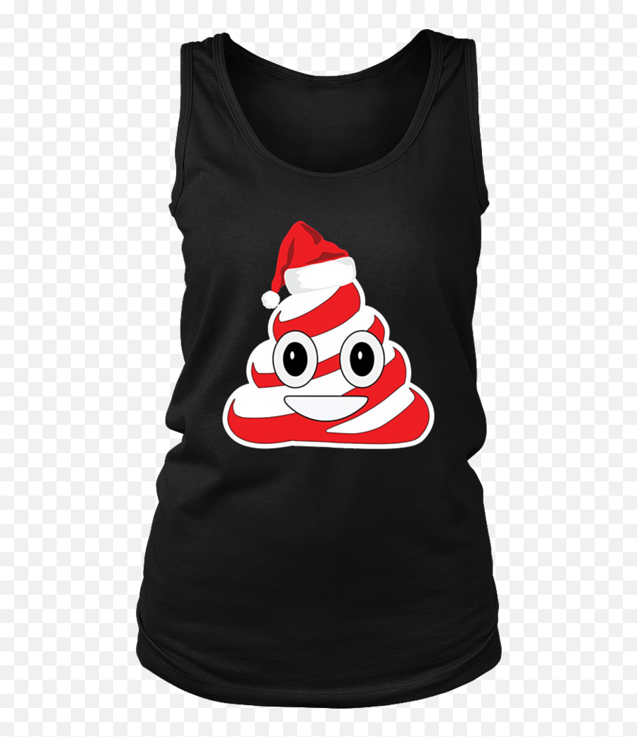 Download Candy Cane Poop Emoji Shirt Funny Christmas Santa,Shit Emoji Png