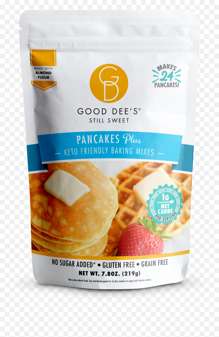 Good Deeu2019s Pancake Plus Mix U2013 Low Carb Keto Friendly No Sugar Added Gluten Free1g Net Carbs 24 Servings Emoji,Pancakes Transparent
