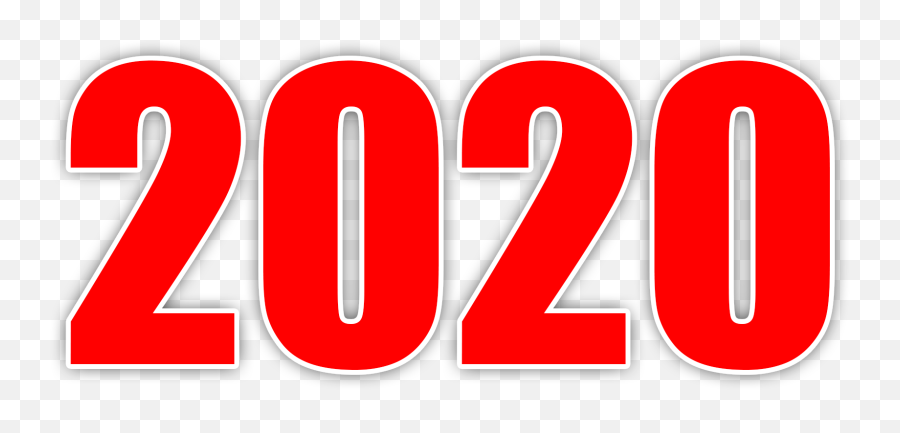 New Year 2020 Png Free Download - Solid Emoji,2020 Png