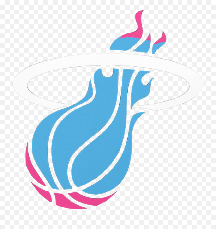 Miami Heat Logo Transparent - High Resolution Miami Heat Vice Emoji,Miami Heat Logo