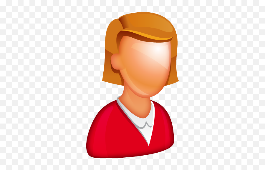 Caucasian Female Head Woman Person Icon - Woman 3d Icon Female Manager Icon Emoji,Person Icon Png