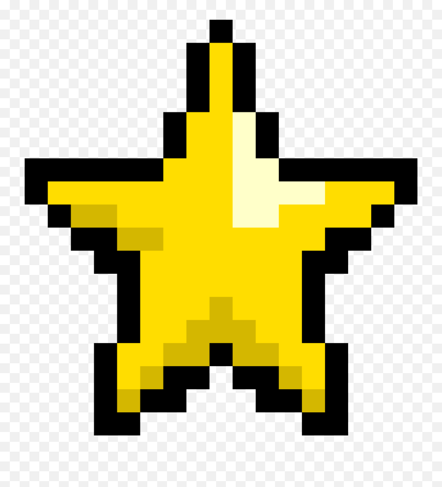 Download Star - Super Mario Star Pixel Full Size Png Image Transparent Star Pixel Png Emoji,Mario Star Png