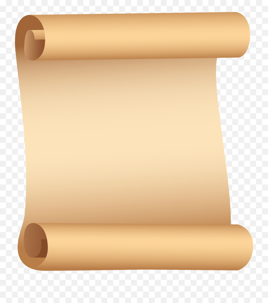 Paper Scroll Clip Art Emoji,Scroll Clipart