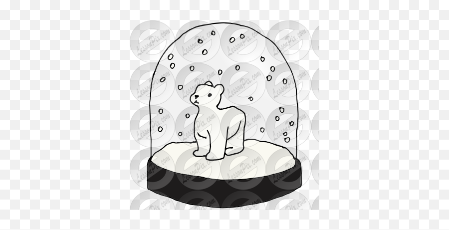 Snow Globe Picture For Classroom - Dot Emoji,Snow Globe Clipart