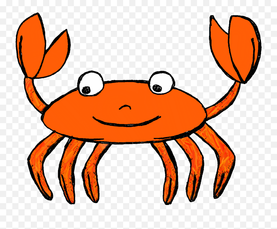 Free Free Crab Clipart Download Free - Transparent Background Ocean Animal Clipart Emoji,Crab Clipart