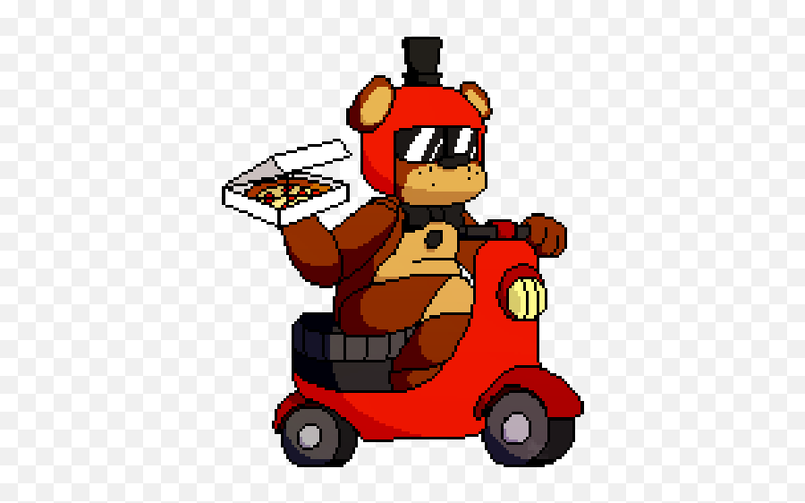 Freddys Fazbear Pizza Delivery - Fictional Character Emoji,Freddy Fazbear's Pizza Logo