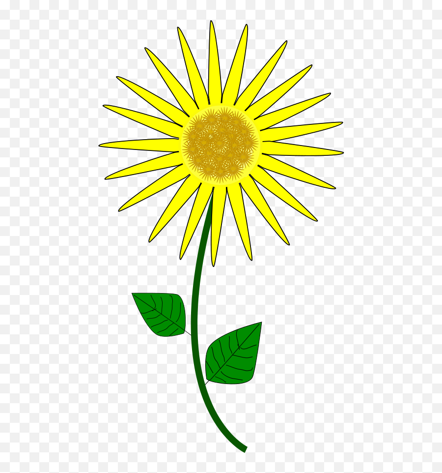 Sunflower Free Sunflower Clip Art Free Clipart To Use - Cartoon Small Sun Flower Emoji,Sunflower Clipart