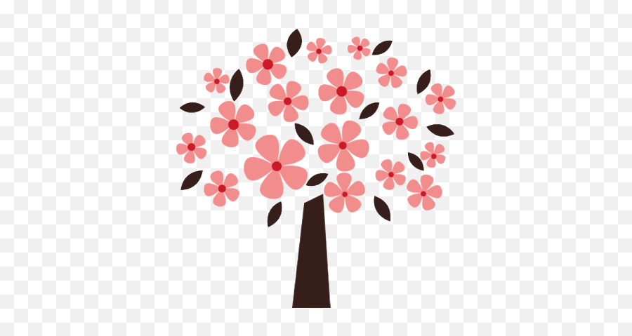 Clipart Trees Flower Picture 2505475 Clipart Trees Flower - Flowering Tree Clip Art Emoji,Trees Clipart