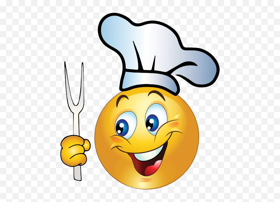 Smile Chef Funny Emoji Faces Smiley Smiley Emoji,Laugh Emoji Png