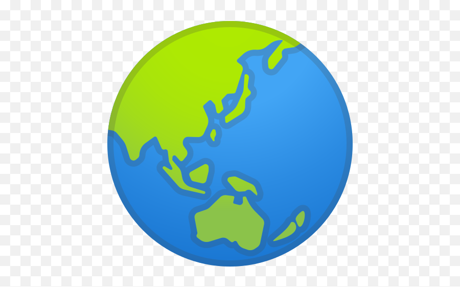 Globe Showing Asia Emoji,World Emoji Png