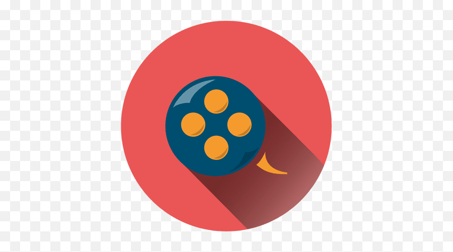 Film Reel Circle Icon Emoji,Film Reel Logo