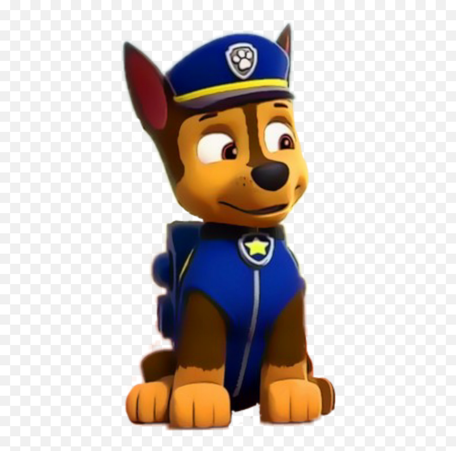 Transparent Paw Patrol Chase Clipart Emoji,Chase Png