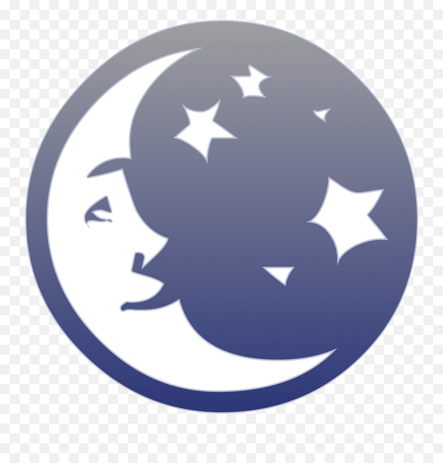 Moon And Stars Clipart Free Download Transparent Png Emoji,Moon And Stars Png