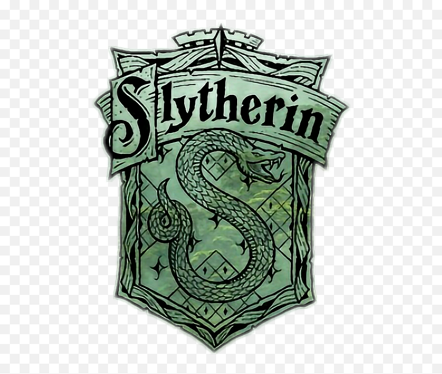 Slytherin Hogwarts Harrypotter Sticker By Aviwilder101 Emoji,Slytherin Crest Png