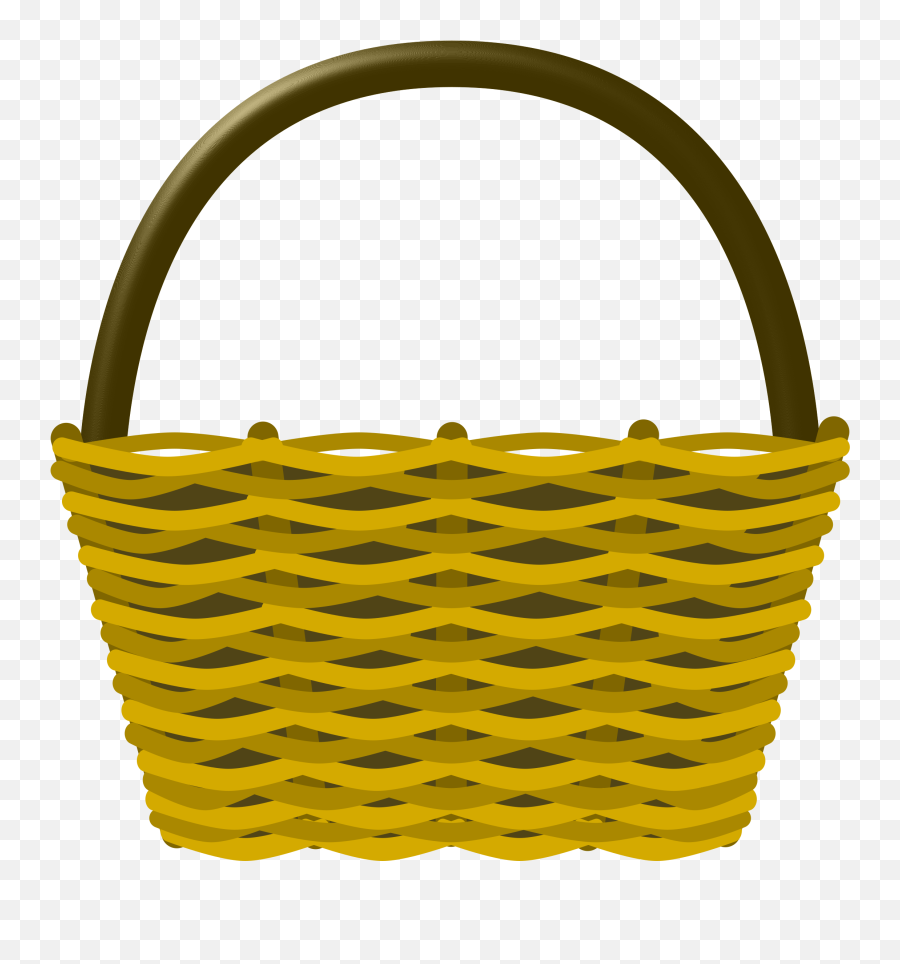 Hot Air Balloon Basket Clip Art - Basket Clipart Transparent Background Emoji,Basket Clipart