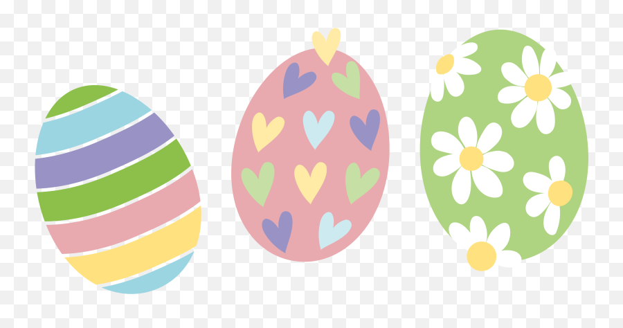 Easter Bunny Easter Egg - Vector Color Easter Eggs Three Png Vector Easter Egg Png Emoji,Easter Egg Png