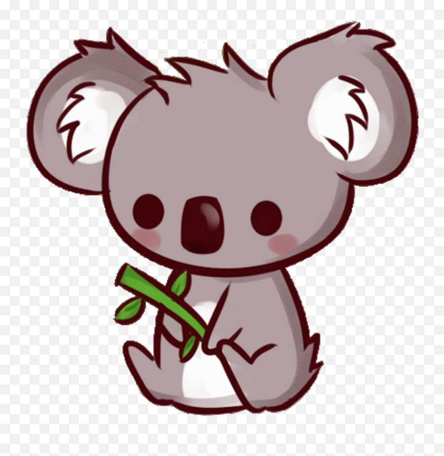 Animal Kawaii Cute Koala Poster Sama - Animated Cute Koala Gif Emoji,Koala Clipart