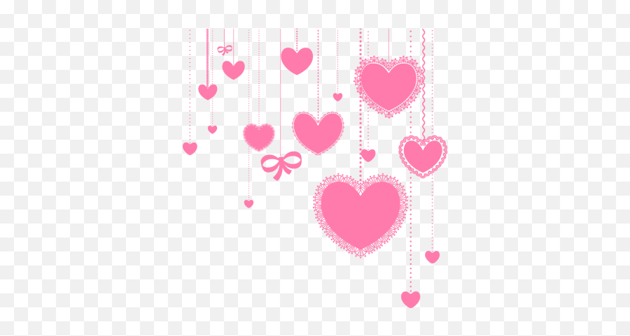 Download Hd Falling Hearts Png - Guggenheim Museum Bilbao Emoji,Hearts Transparent