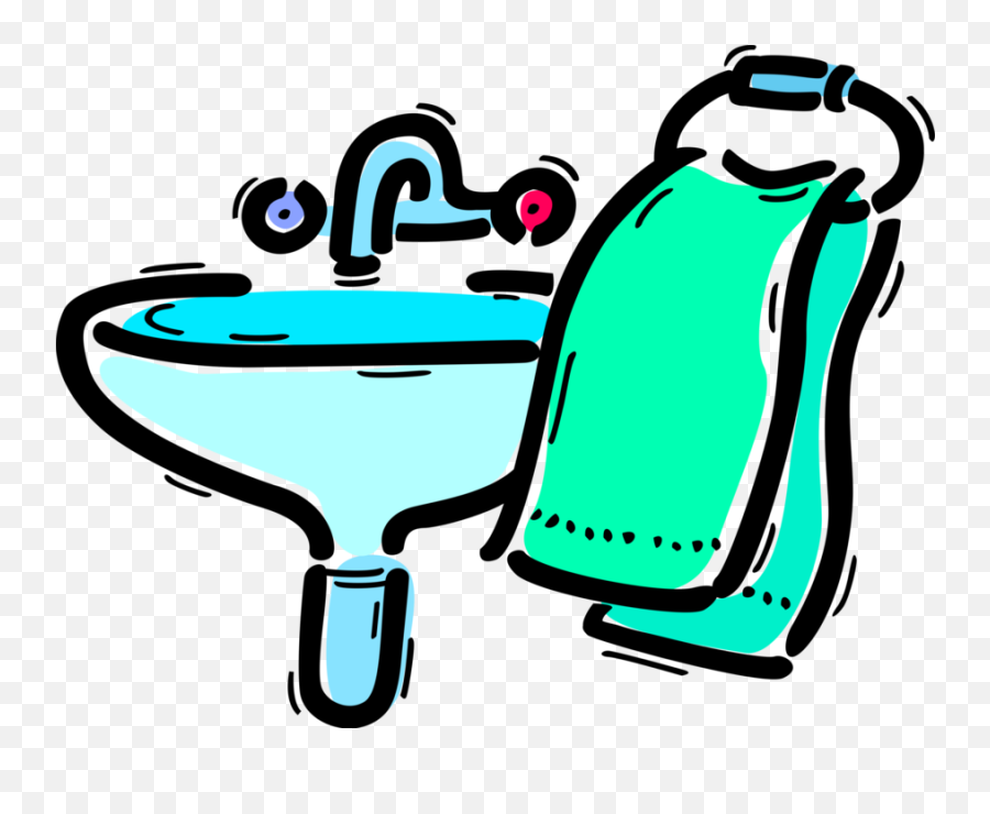Sink Vector Illustration Jpg Download - Sink Emoji,Sink Clipart