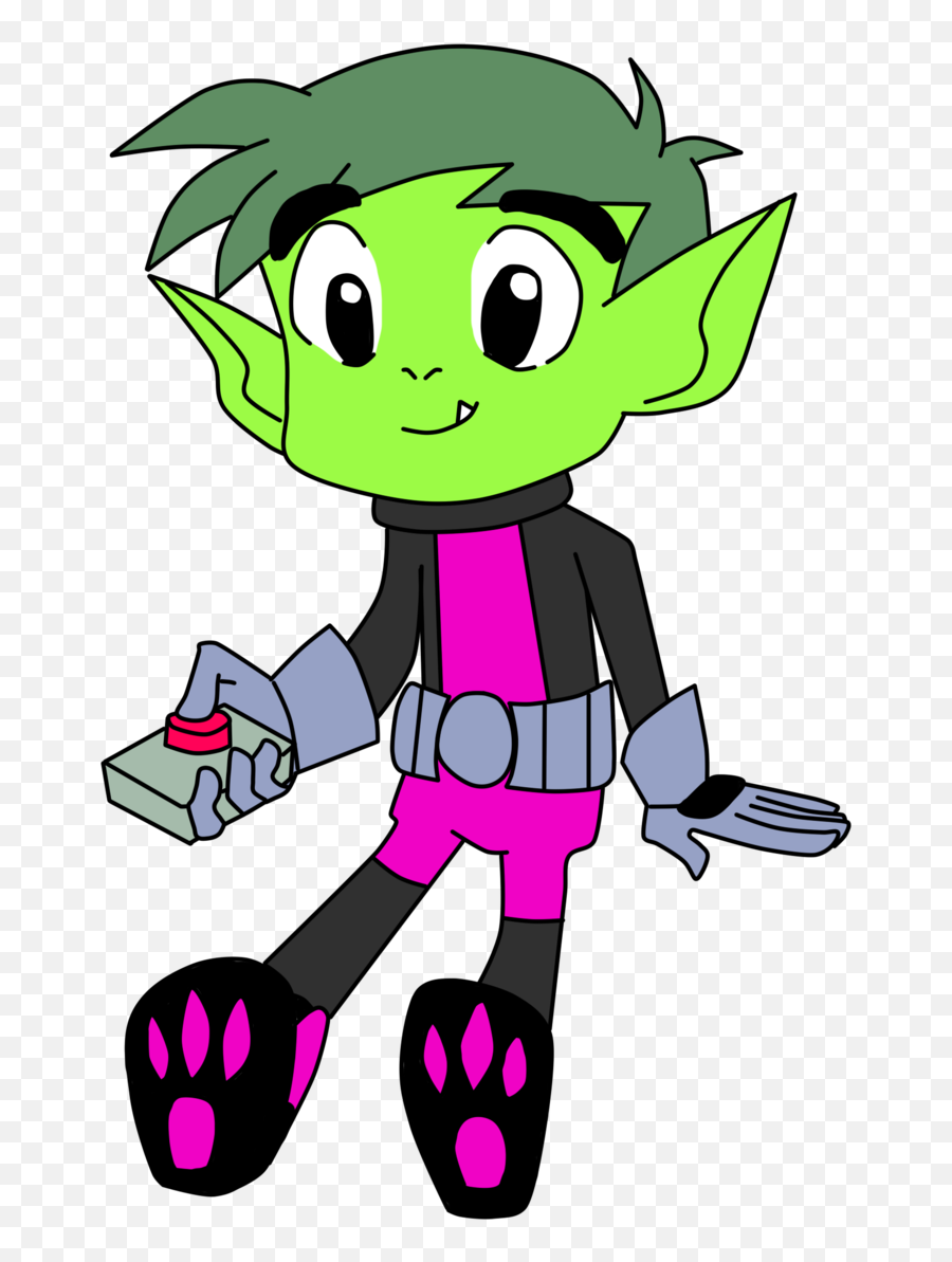Download Beast Boy Clipart Hq Png Image - Fictional Character Emoji,Boy Clipart