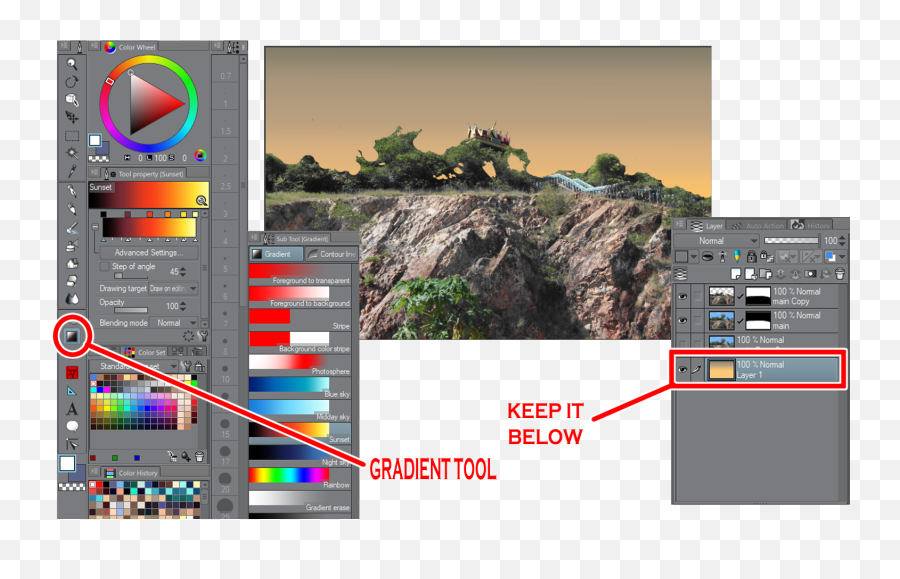 Anime - Clip Studio Foreground Color Emoji,Paint 3d Make Background Transparent