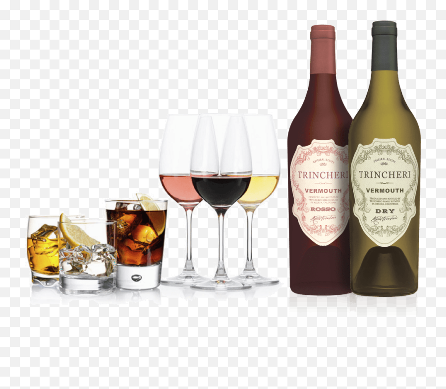 Cocktails - Trincheri Vermouth A True Original Old Fashioned Glass Emoji,Cocktails Png