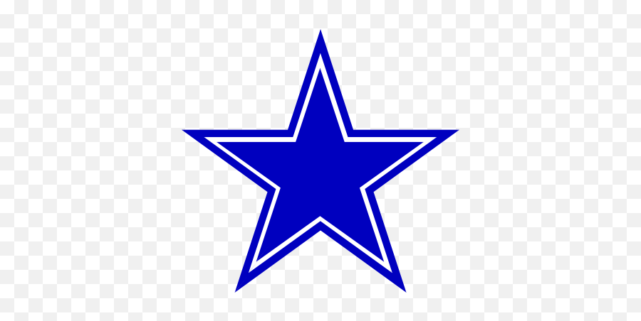 Blue Star Hi - Dallas Cowboys Star Full Size Png Download Dallas Cowboys Logo Emoji,Dallas Cowboys Star Logo
