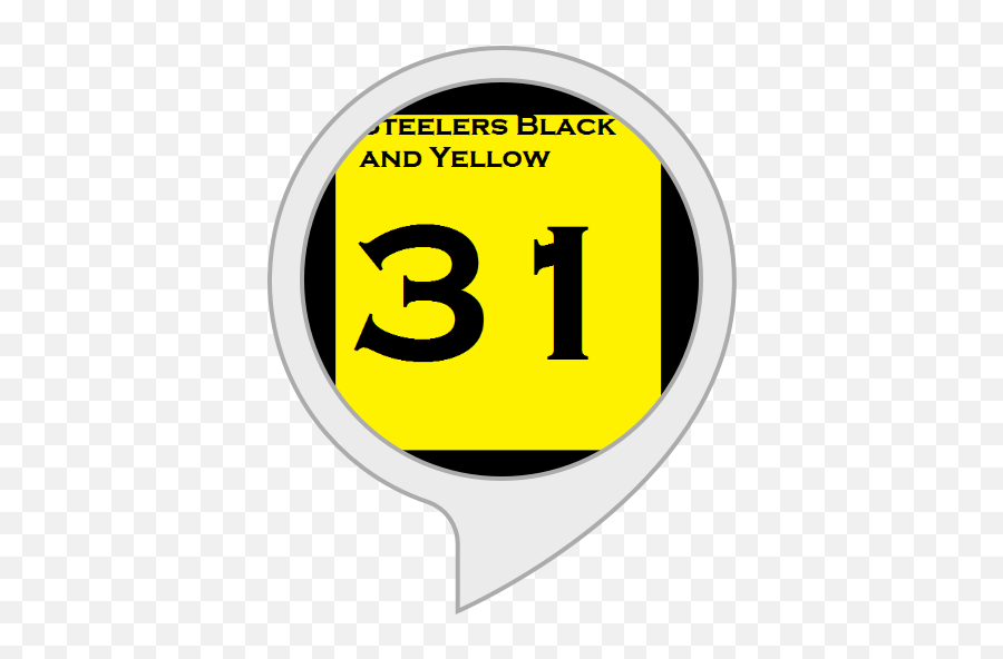 Amazoncom Steelers Calendar Alexa Skills - Dot Emoji,Steelers Logo Black And White