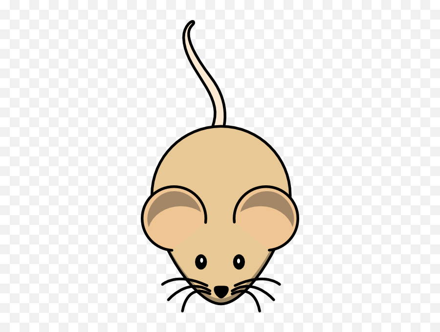C3h Mouse Short Tail Clip Art At Clker - Cartoon Mouse Image Png Emoji,Tail Clipart
