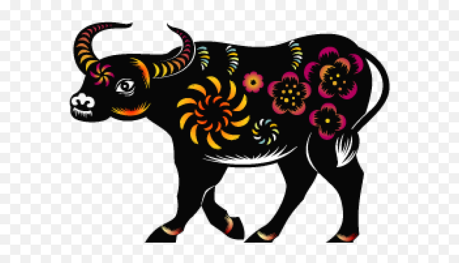 Ox Clipart Buffalo - Vietnamese Zodiac Rat Png Download Buffalo Zodiac Emoji,Ox Clipart