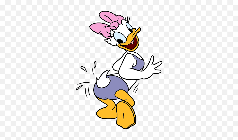 Daisy Duck And Her Friends In Their - Clipart Swimsuit Daisy Duck Emoji,Swimsuit Clipart