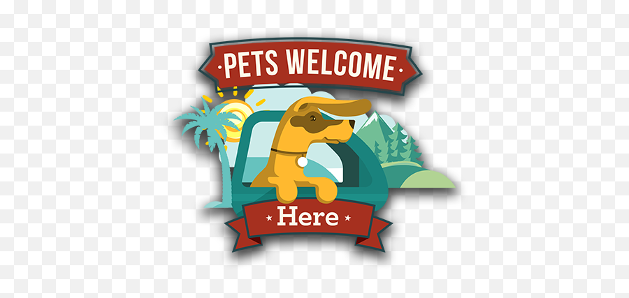 Pets Welcome Here Tv Travel Series Featuring Best Places Emoji,Welcome Clipart
