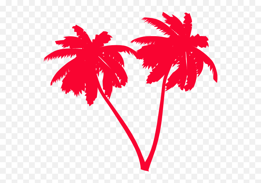 Download Palm Tree Clipart Palm Tress - Red Palm Trees Png Palm Tree V Png Emoji,Palm Tree Clipart