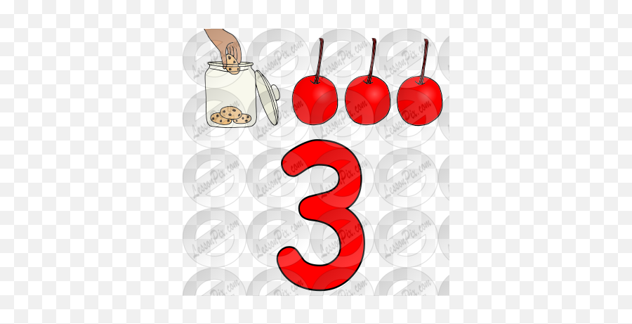 Take 3 Cherries Picture For Classroom - Dish Emoji,Cherries Clipart