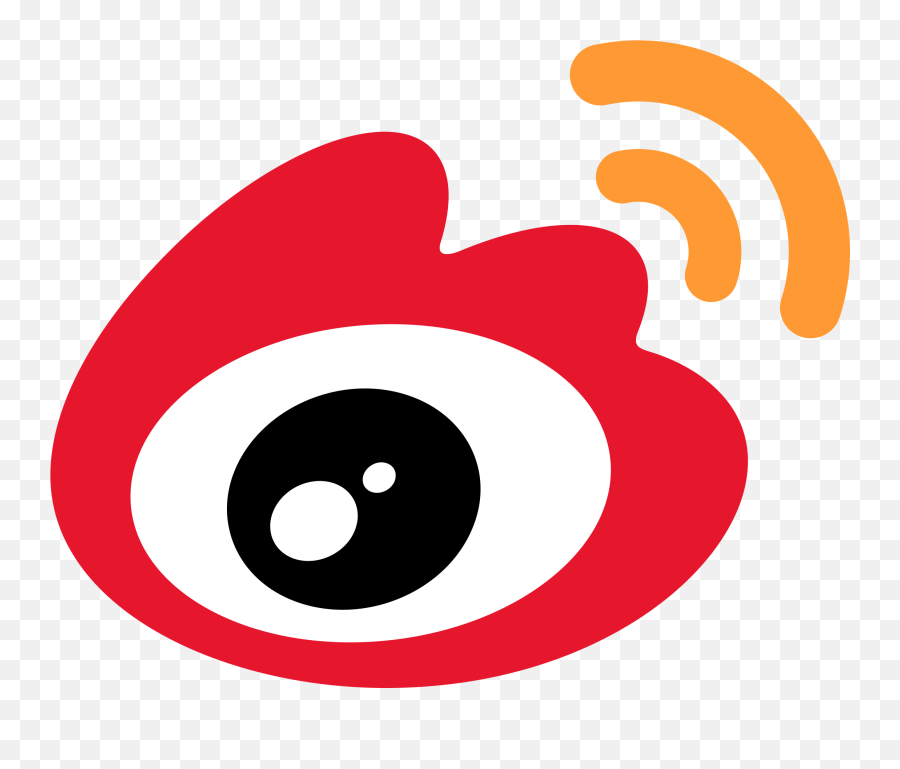 Sina Weibo - Wikipedia Sina Weibo Logo Png Emoji,Red Snapchat Logo