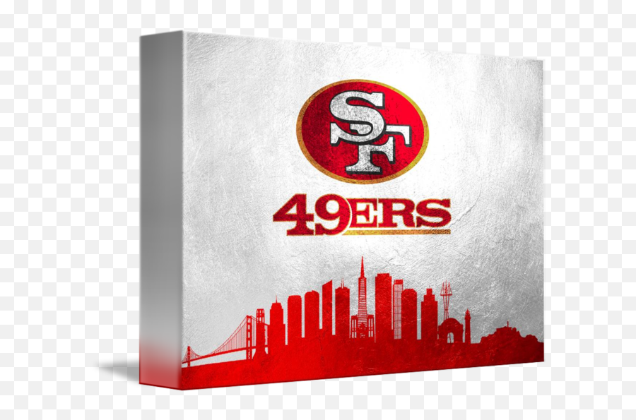 San Francisco Ers Skyline By Ab Concepts - Language Emoji,49ers Logo Image