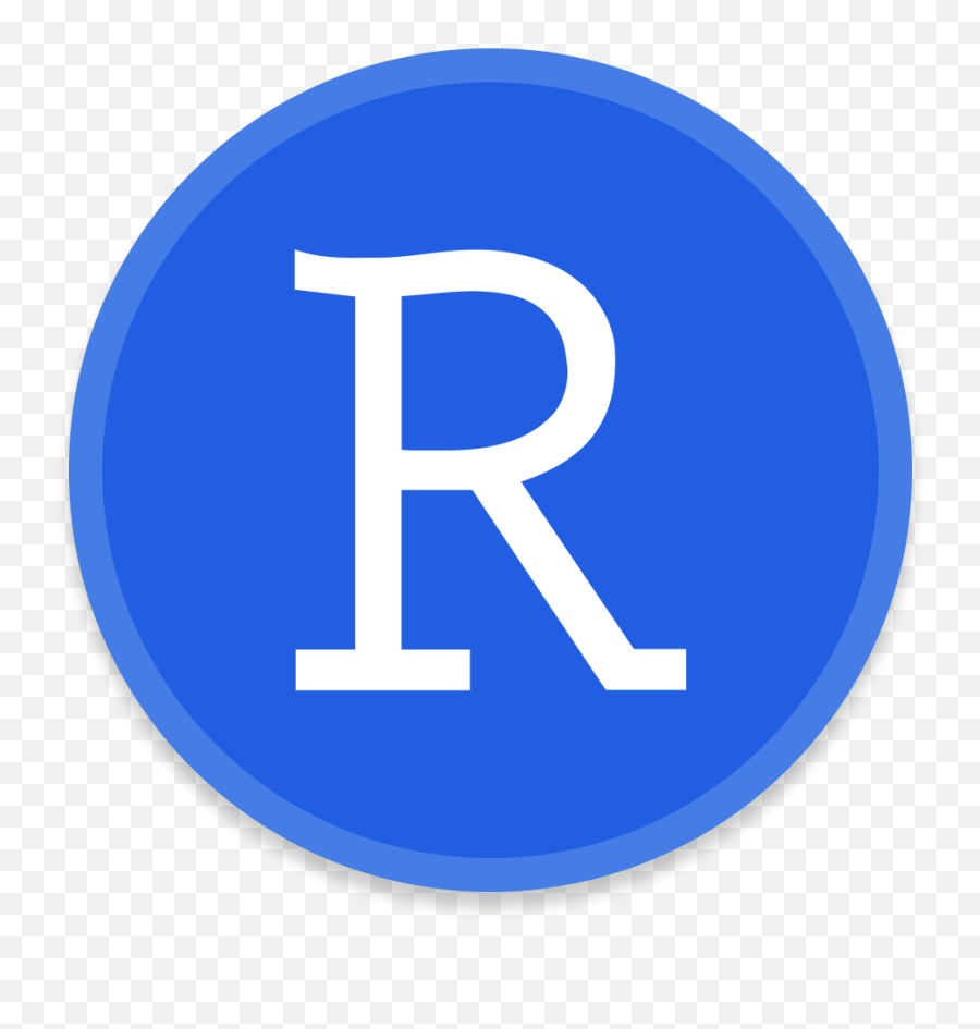 Linerectanglefontlogoiconclip Artparallelsymbol - Rstudio Emoji,R Studio Logo