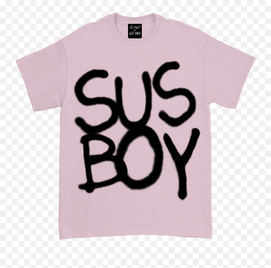 Lil Peep - Lil Peep Sus Boy Shirt Hd Png Download Short Sleeve Emoji,Lil Peep Logo