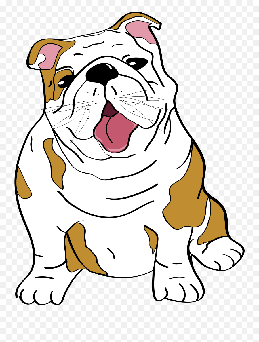 English Bulldog Design By Animalcreations - Olde English Emoji,English Bulldog Clipart