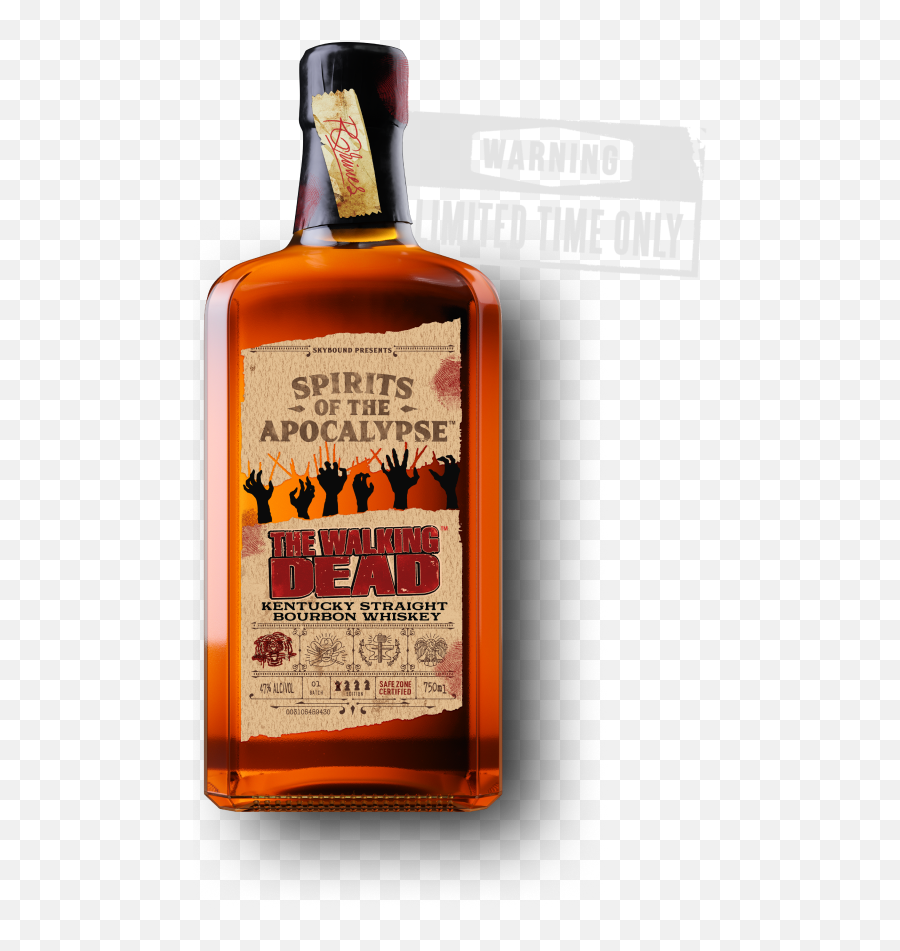 The Walking Dead Kentucky Straight Bourbon Whiskey - Twd Whiskey Emoji,The Walking Dead Logo