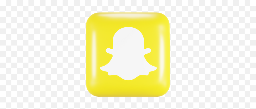 Free Snapchat Logo 3d Illustration Download In Png Obj Or Emoji,Snap Chat Png