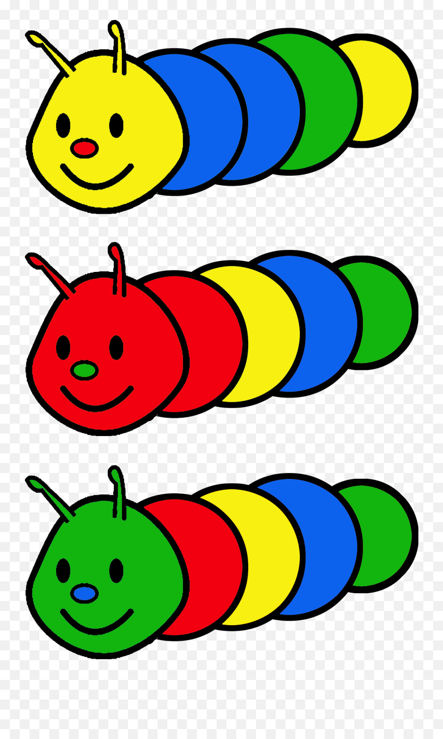 Opdrachtkaart 11 Kleurenrups A5 - Formaat Hungry Caterpillar Emoji,The Very Hungry Caterpillar Clipart