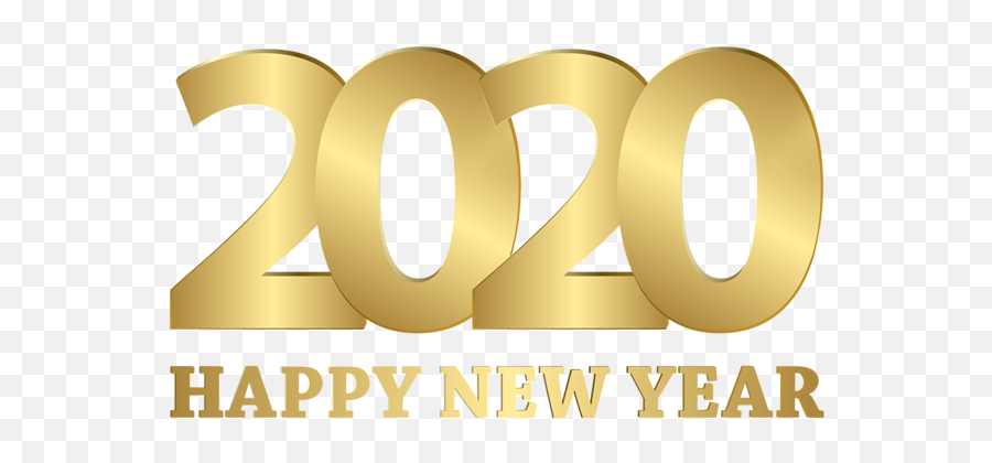 2020 Year Png - Solid Emoji,Happy New Year 2020 Png