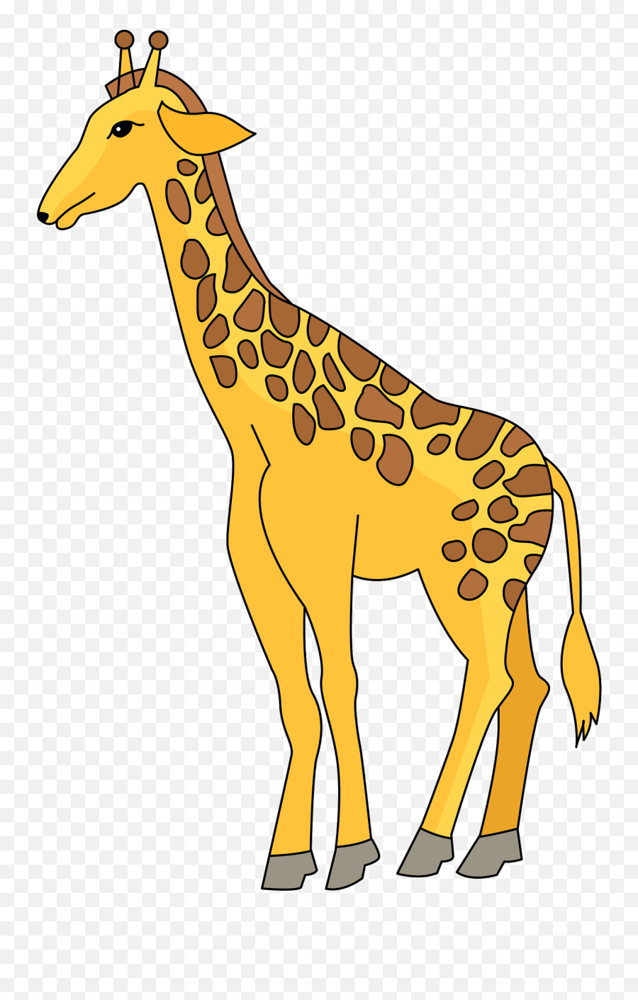 Giraffe Clipart - Giraffe Clipart Emoji,Giraffe Clipart