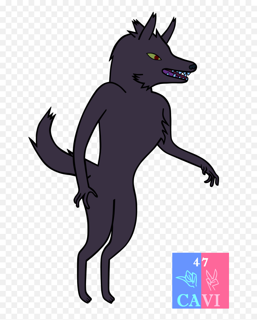 Nilton The Werewolf King By Cavi47 - D59gkkz Adventure Time Mythical Creature Emoji,Werewolf Clipart