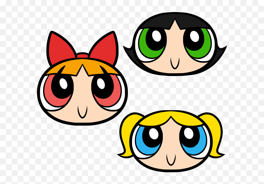 Powerpuff Girls Clipart Images Crafts For Girls Powerpuff - Cartoon Network Characters Face Emoji,Girls Clipart