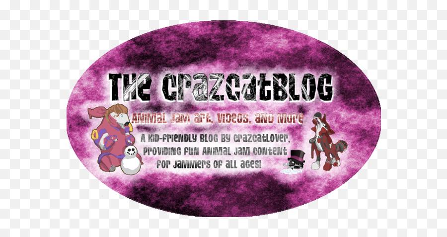 The Crazcatblog Old Video Speedart Art Trade With Kally97 - Event Emoji,Animal Jam Logo