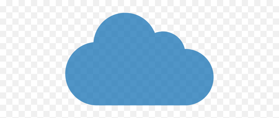 Round Cloud Png Transparent Images - Azure Cloud Emoji,Cloud Png